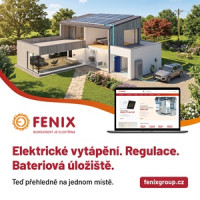 Nový web FENIX Group propojuje elektrické vytápění a bateriová úložiště